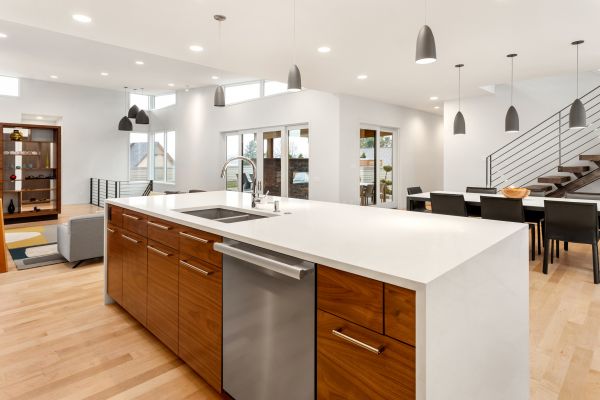 Kitchen Island Setup