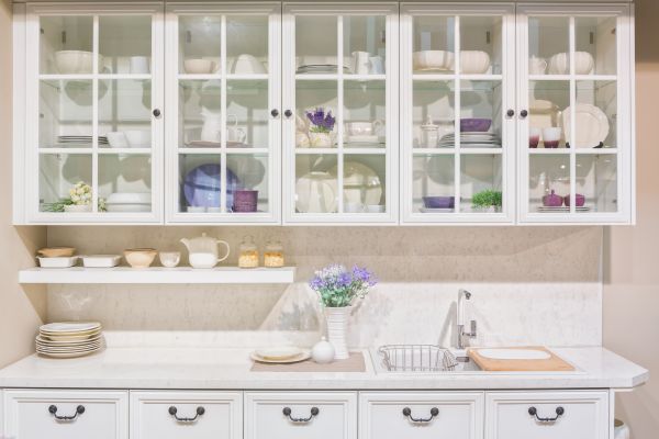 Glass Cabinets Installation