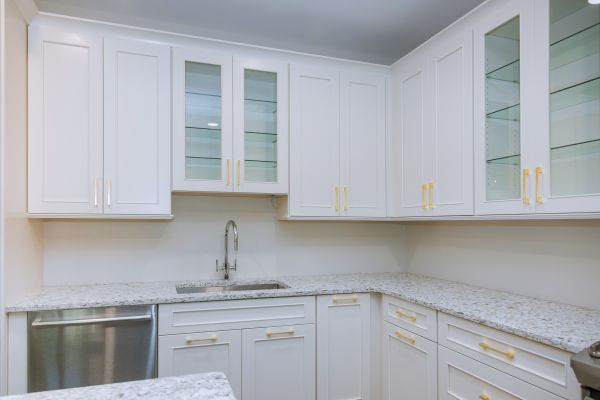 Wood Cabinet Installation